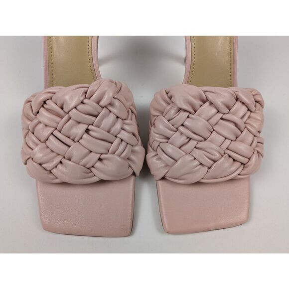 Marc Fisher LTD. Caleno Slip On Kitten Heel Sandals Women's 8M Light Pink Solid - Picture 7 of 11